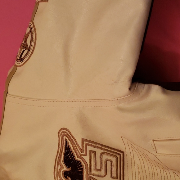 Avirex Leather Jacket size 4T (kids) - Picture 3 of 11